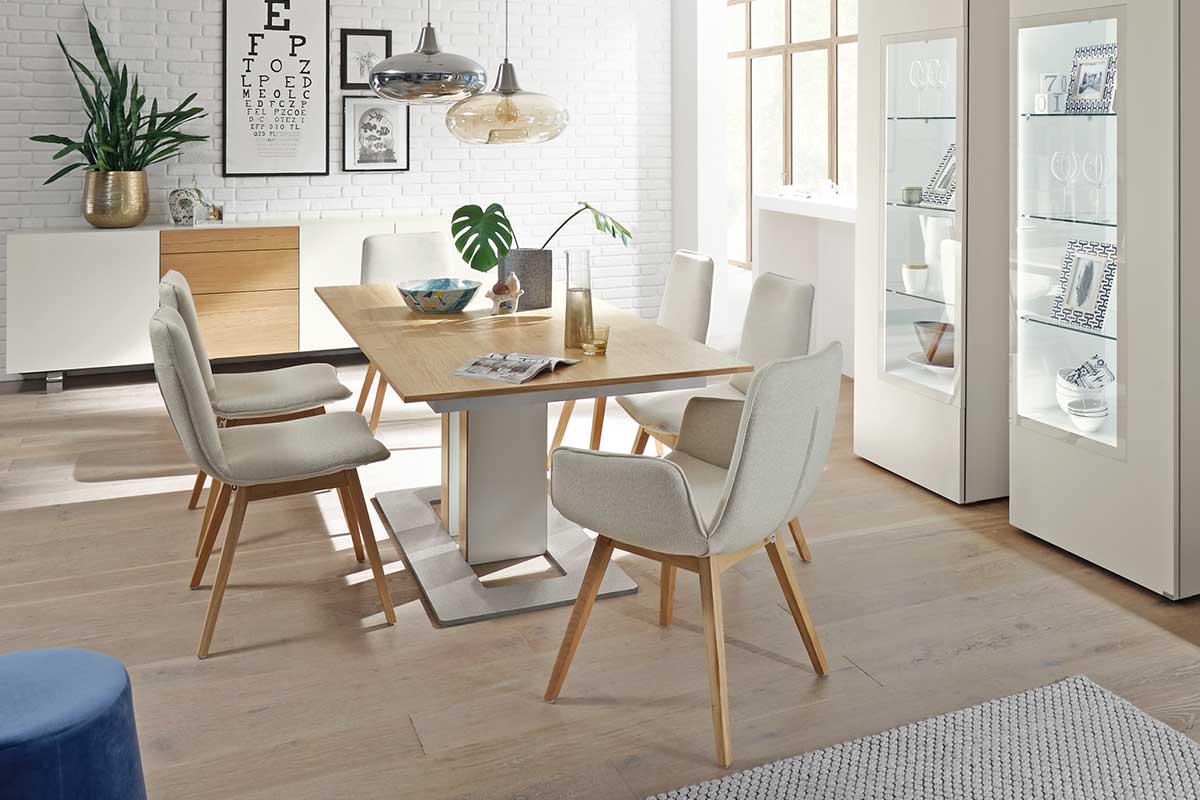 DINING – table T90 with column support
