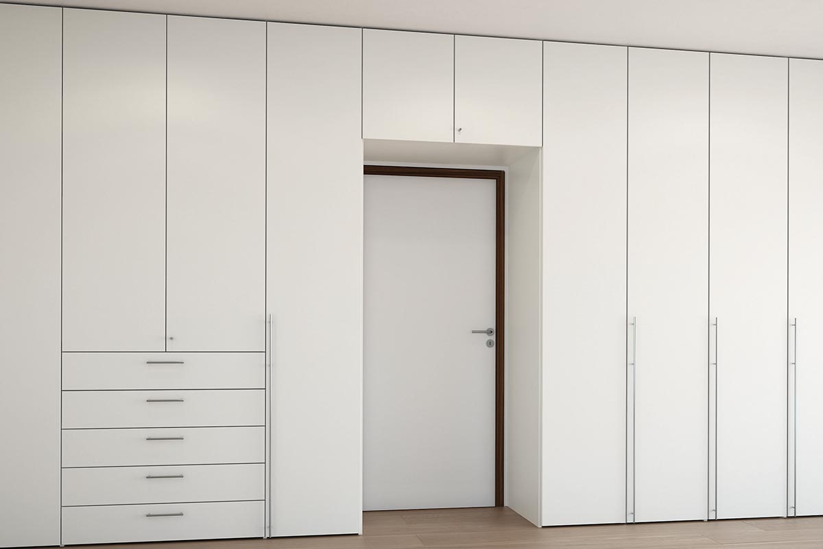MULTI FORMA II – шкаф с гладким фасадом Дизайн А
